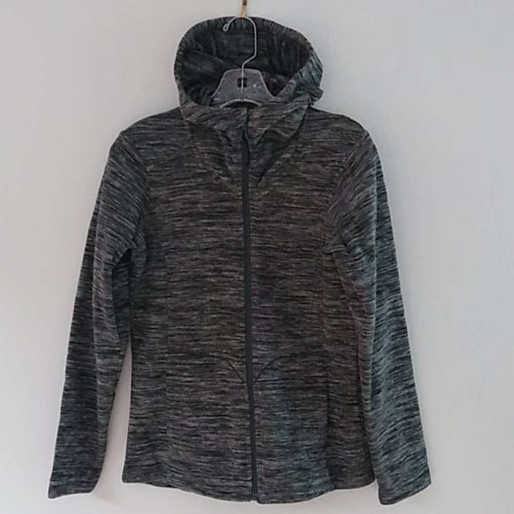 Mountain Hardware space-dyed fleece jacket.